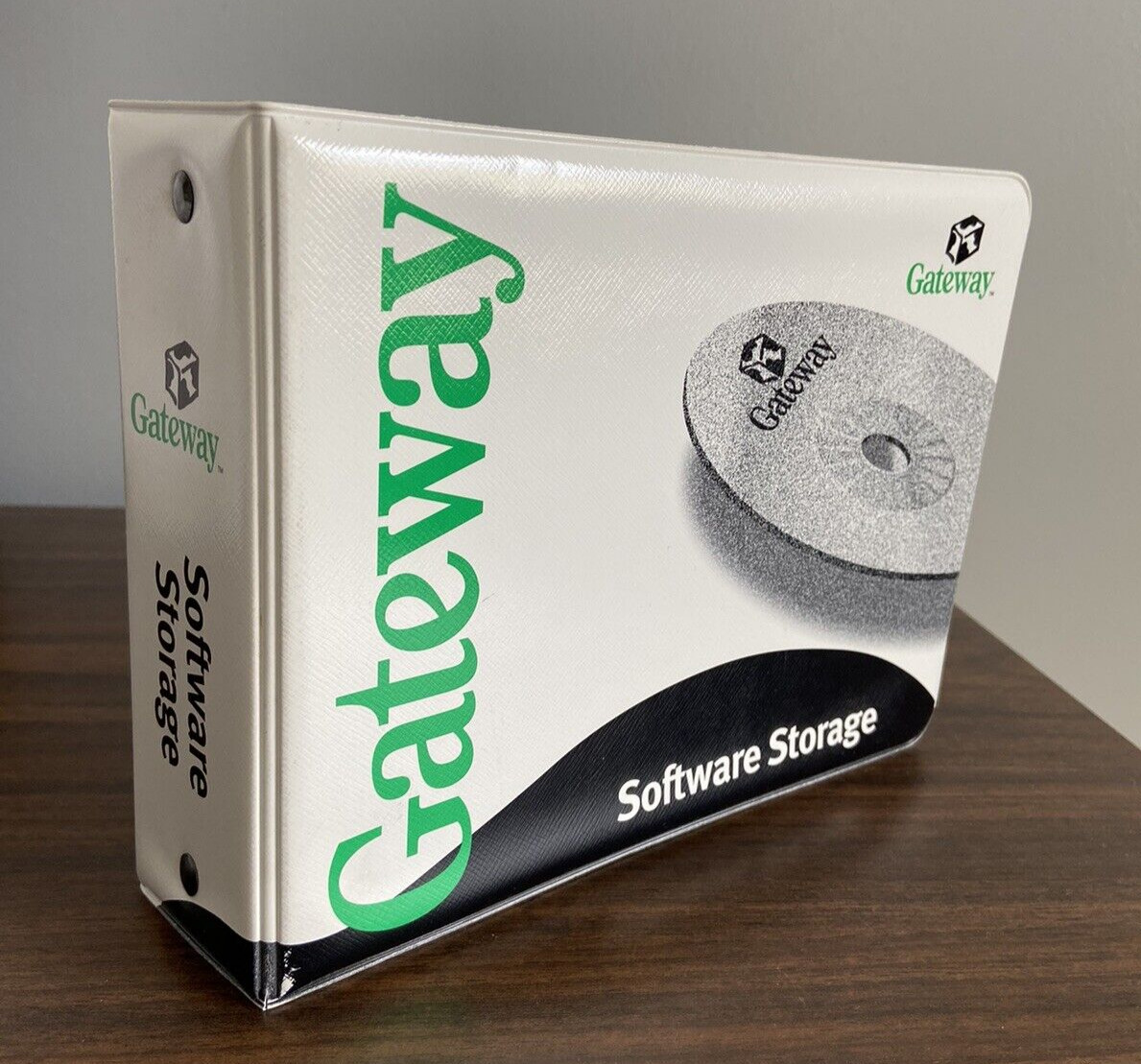 Vintage Gateway Software Disc Storage Binder System Restore CD Works Suite Sound