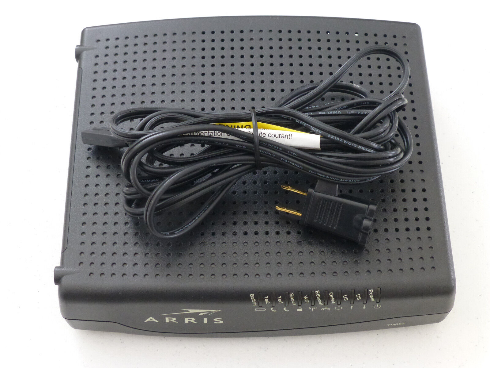 Arris TG862G Wireless Cable Gateway Router Modem