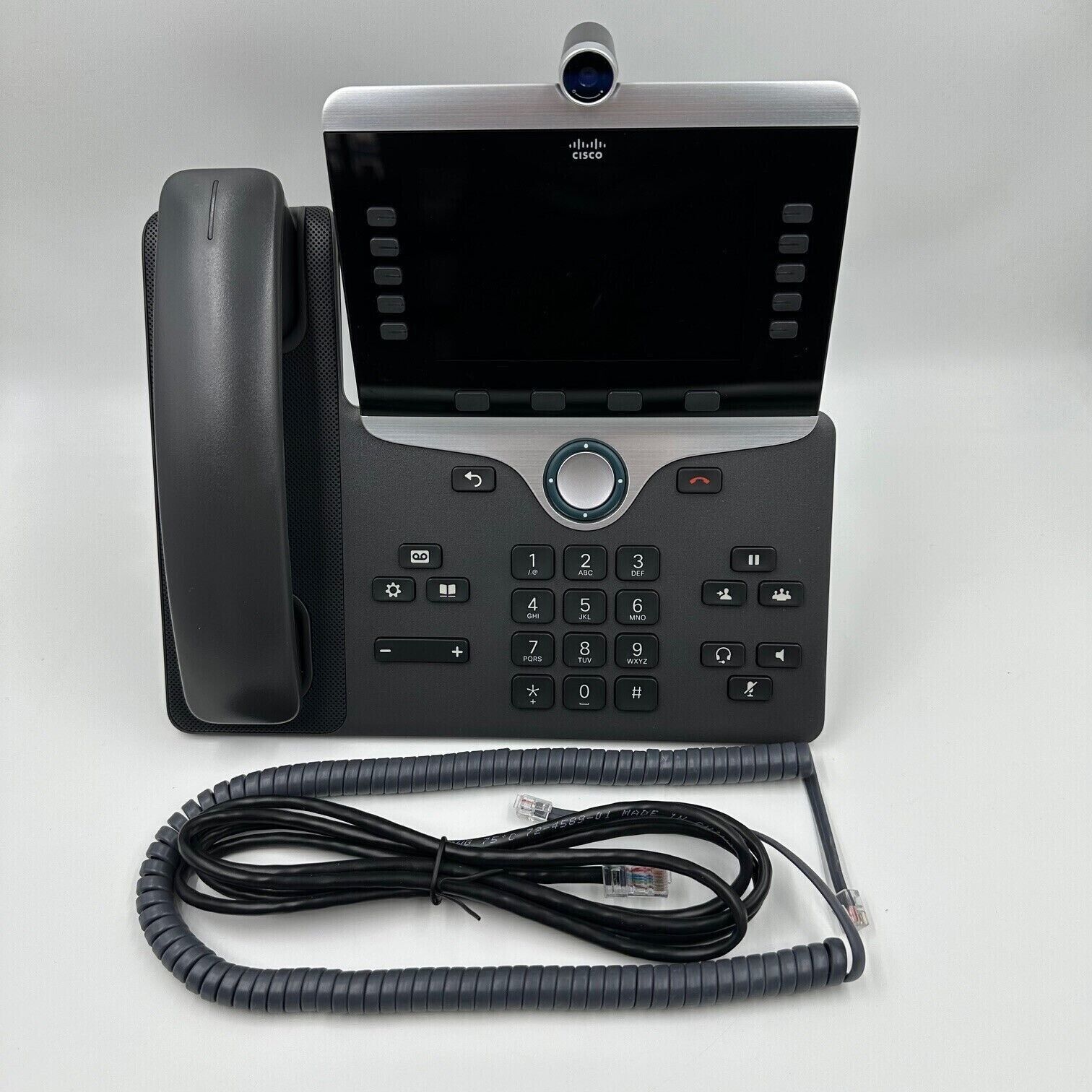 Cisco CP-8845-K9 5 Line IP Video Phone - Charcoal