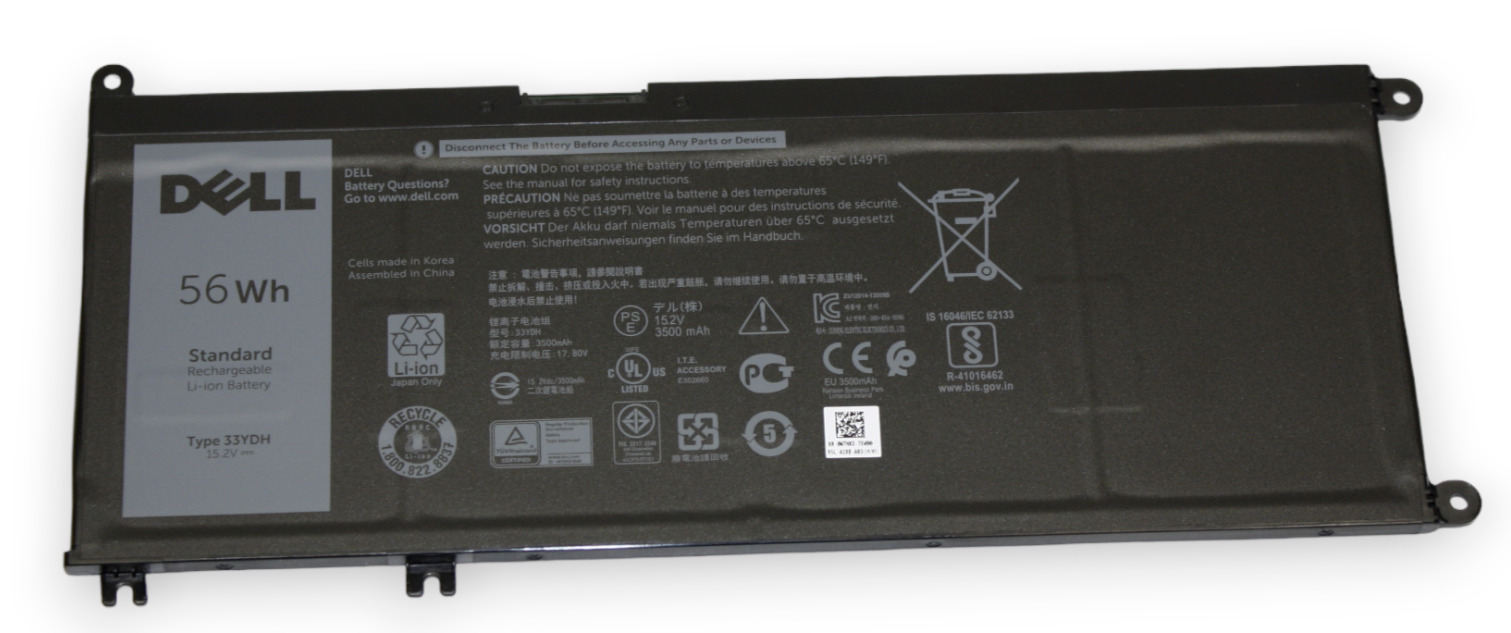 NEW Dell Genuine Battery for Inspiron 17 7000 Vostro 15 G3 G5 G7 Latitude 33YDH