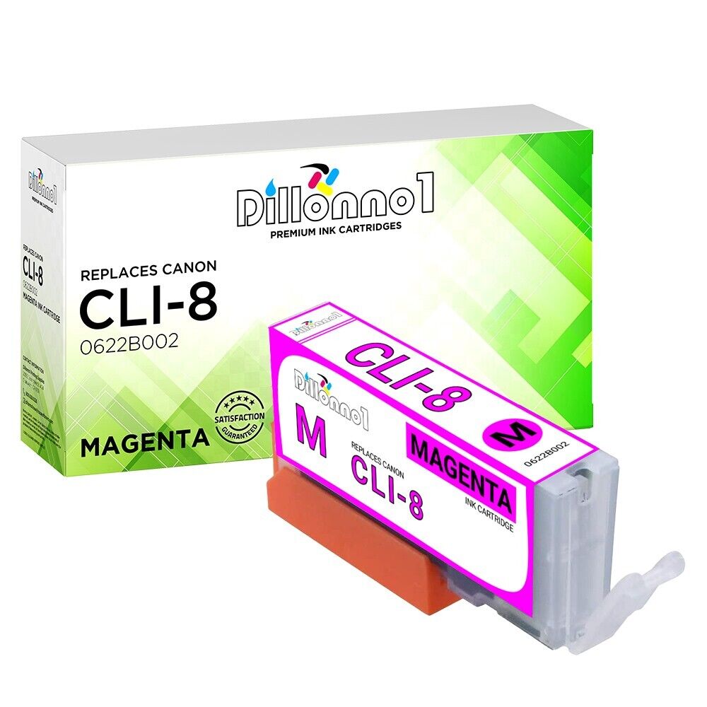 CLI-8 Magenta For Canon Pixma iP5300 CLI8M W/CHIP