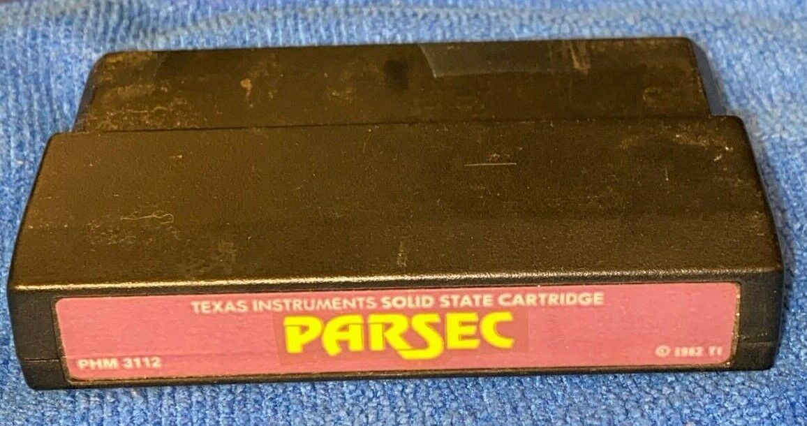 Parsec Game Cartridge for Texas Instruments TI-99