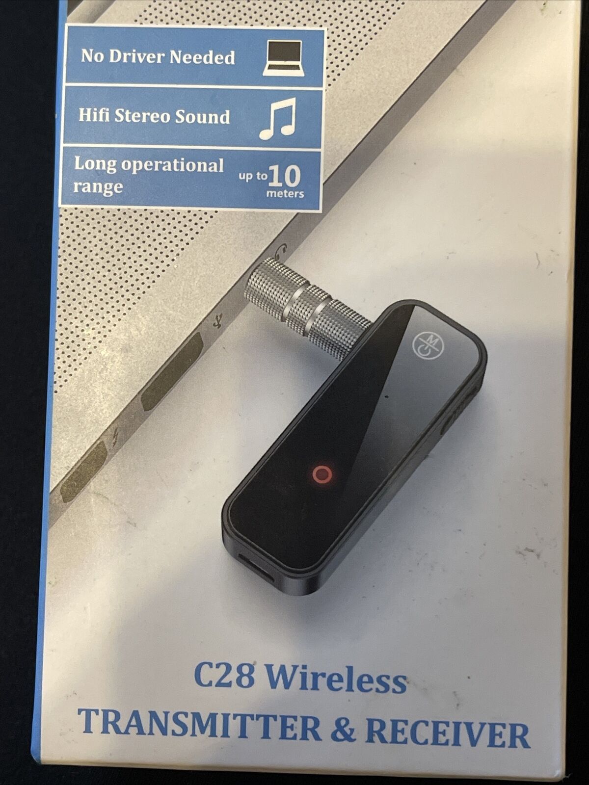 C 28 Wireless Transmitter & Receiver Bluetooth GM Cell