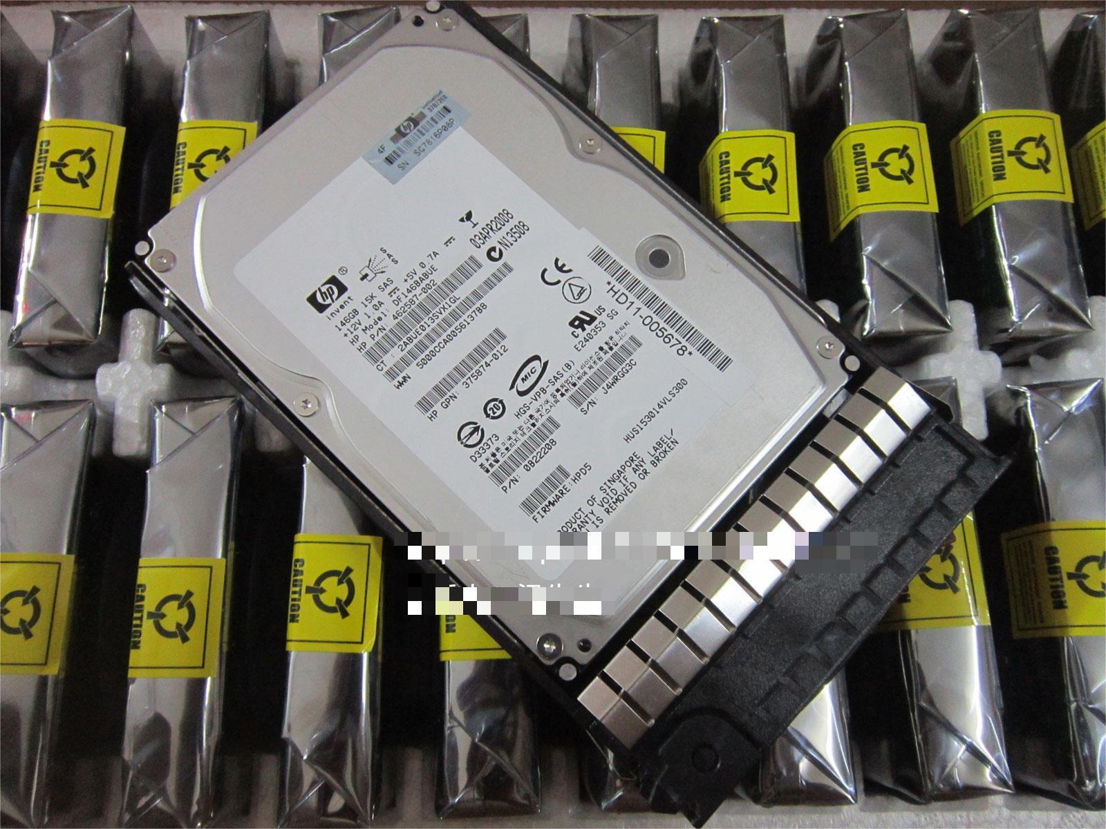 HP DF146BABUE 462587-002 375874-012 146GB 15K SAS hard drive U320