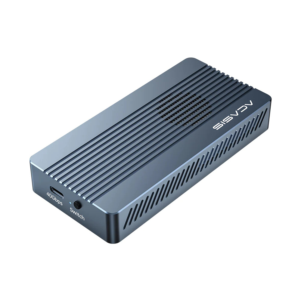 ACASIS 40Gbps M.2 NVME PCIE SSD Enclosure Built-in Fan for Thunderbolt 3/4 USB-C