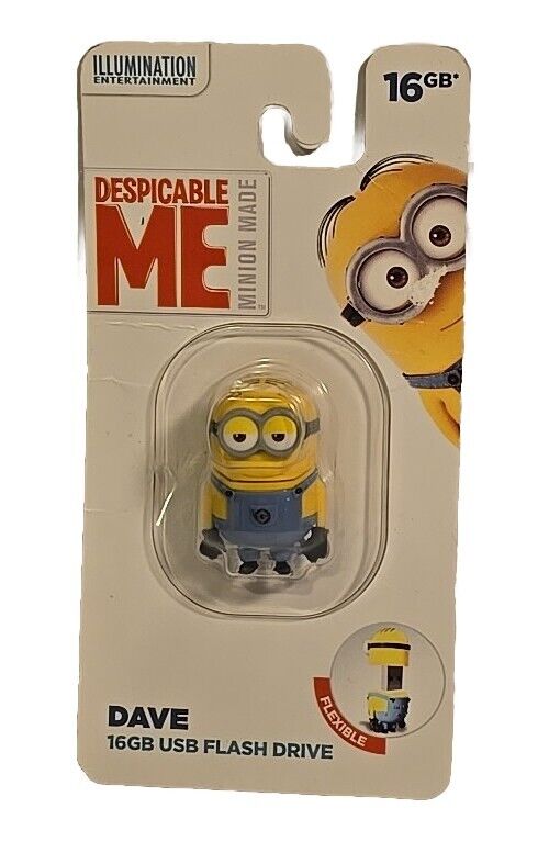 Minions - Despicable Me - Dave 16 GB USB Flash Drive Tribe Fast Shipping New