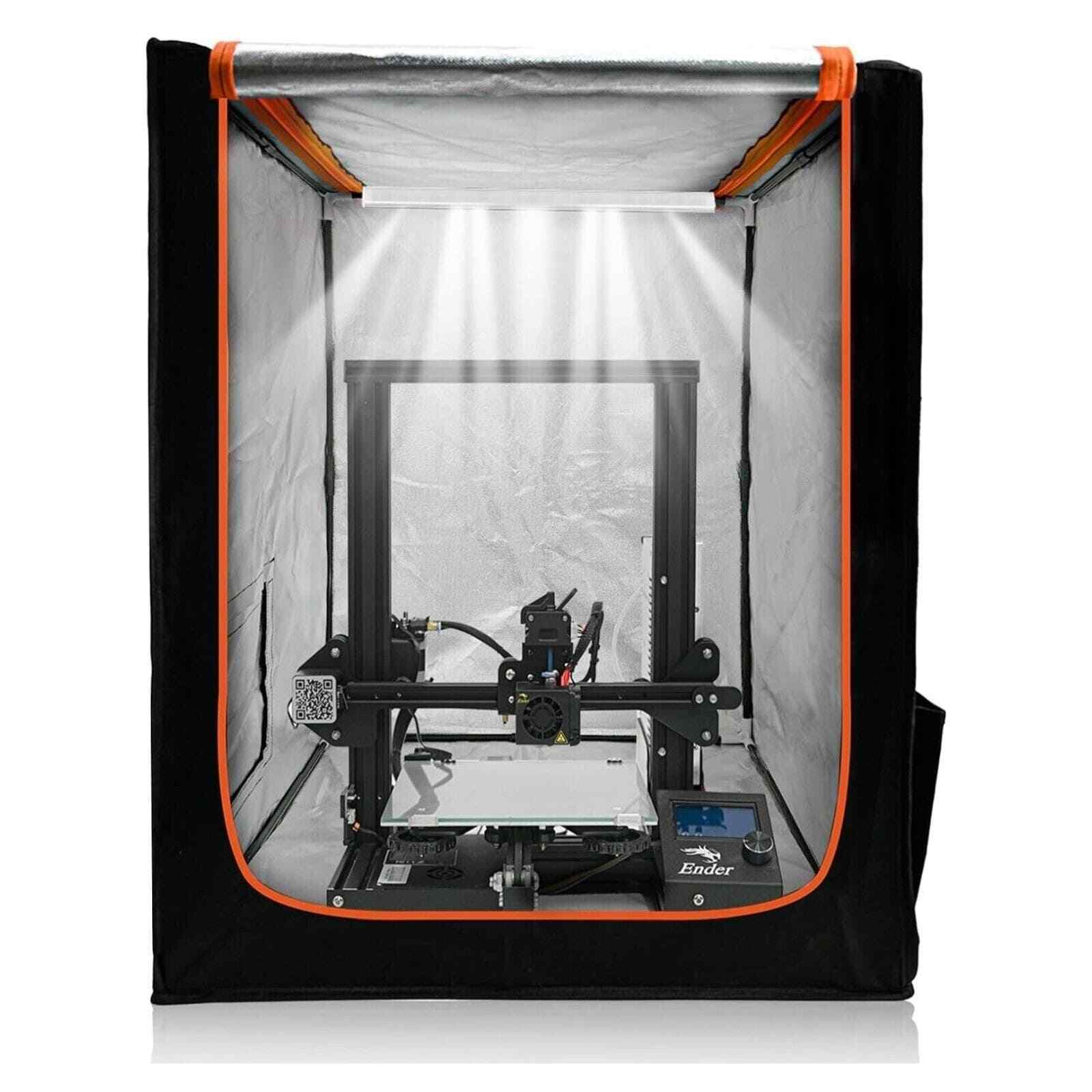 3D Printer Enclosure Tent Fireproof Dustproof Waterproof Noise Reduction