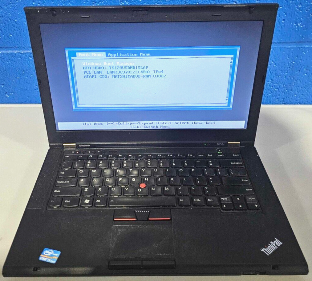 Lenovo ThinkPad T430s Intel i5-3320M 2.6GHz 8GB RAM 128GB SSD No OS 30424F10