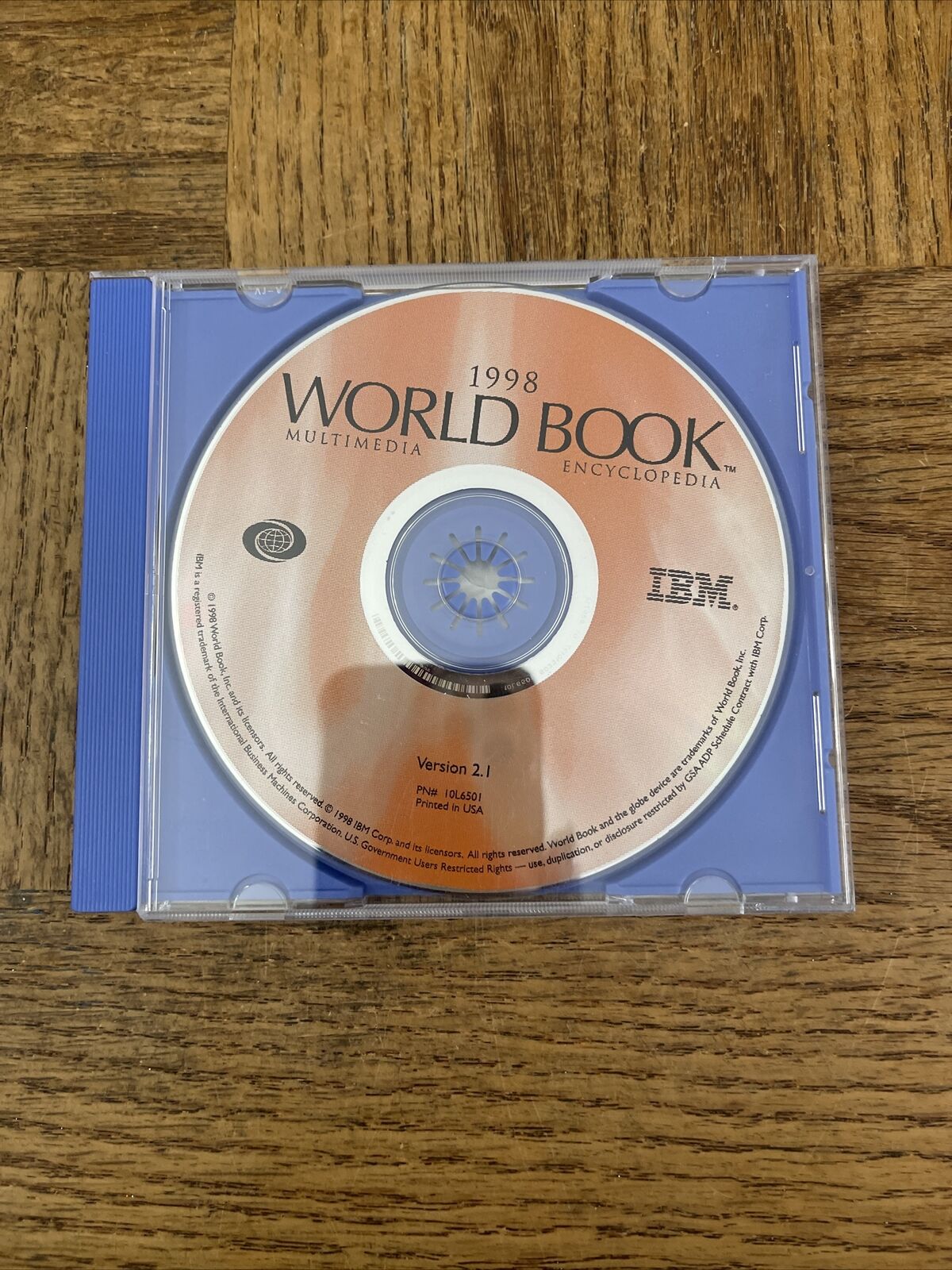 1998 World Book Encyclopedia PC Software