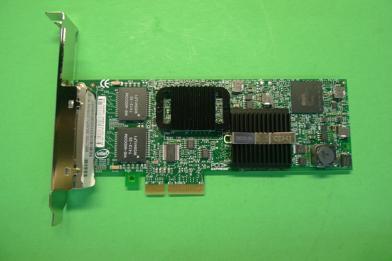 Genuine Dell PowerEdge R905 R710 PCI-e Ethernet Card with 4 Ports YT674