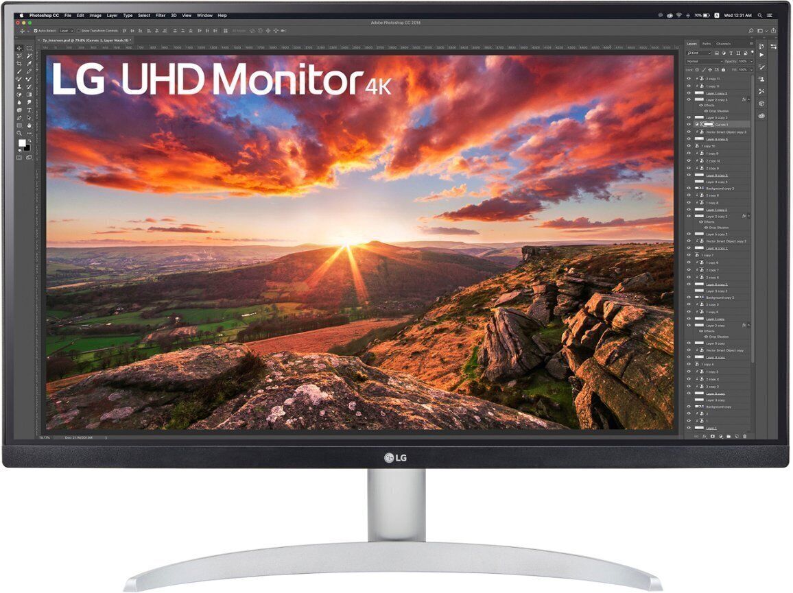 LG 27” IPS LED 4K UHD 60Hz AMD FreeSync Monitor with HDR (DisplayPort, HDMI)
