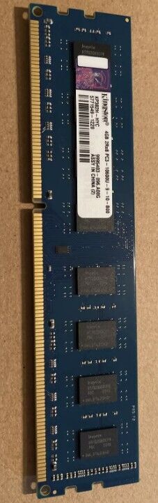Kingston 4GB 2Rx8 PC3 - 10600U -9 - 10 - 800