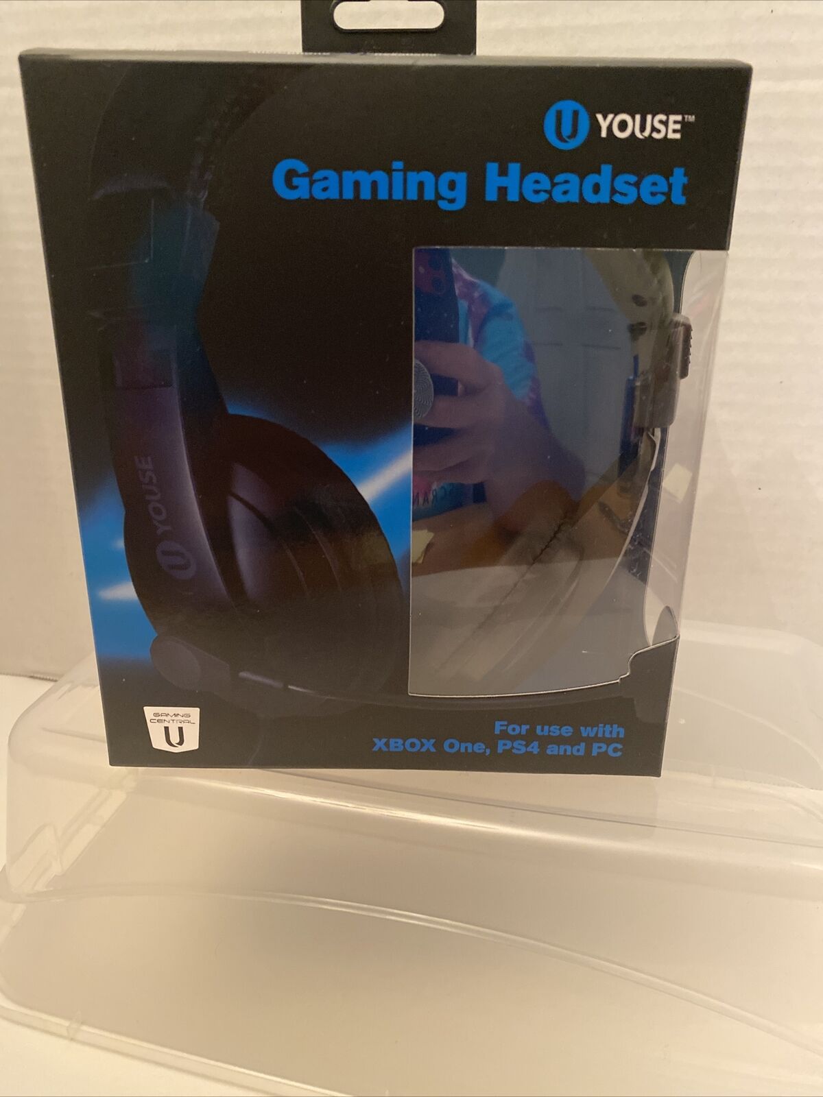 U-Youse Gaming Headset For Use With Xbox One, PS4 & PC With Microphone
