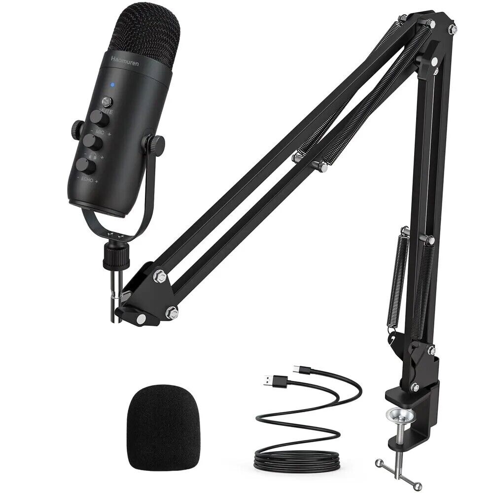 Streaming Microphone with Arm