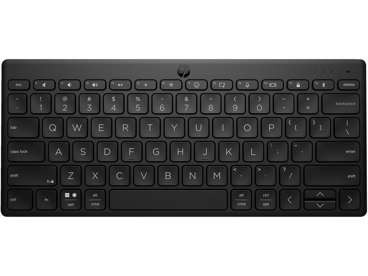 HP 355 Compact Multi-Device Bluetooth Keyboard 692S9AAABL