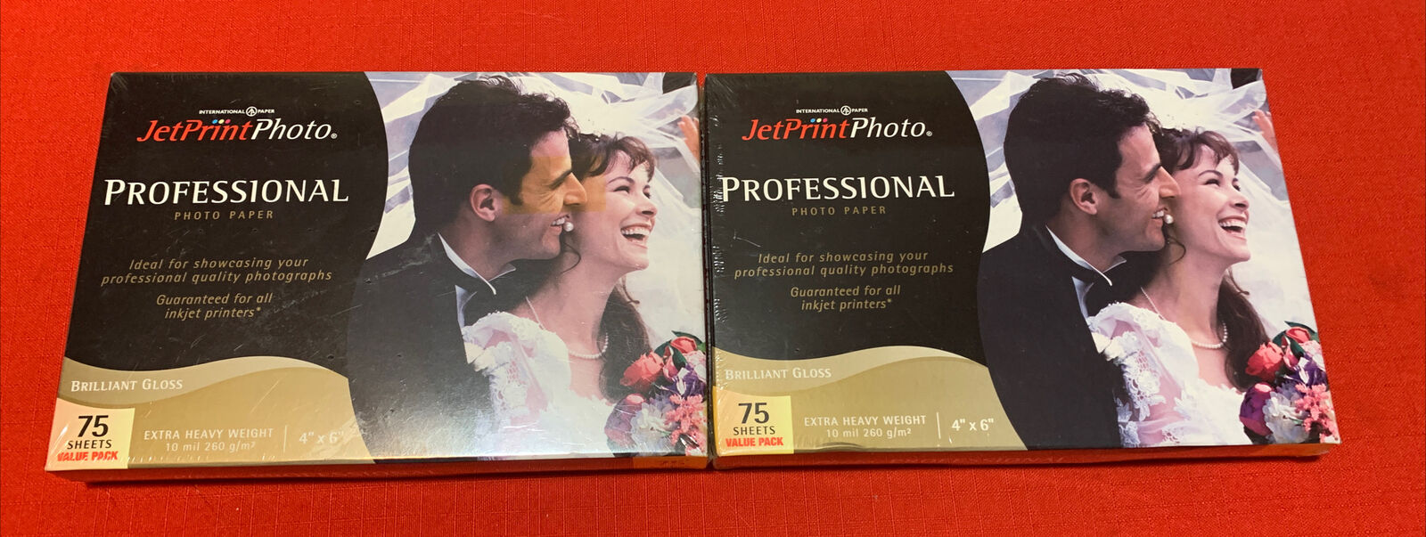 Lot Of 2 New Jet Print Photo Professional Photo Paper 4\