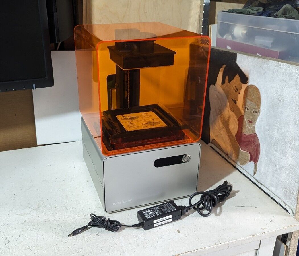 Formlabs Form 1+ SLA 3D Printer w/ Power & USB Cable