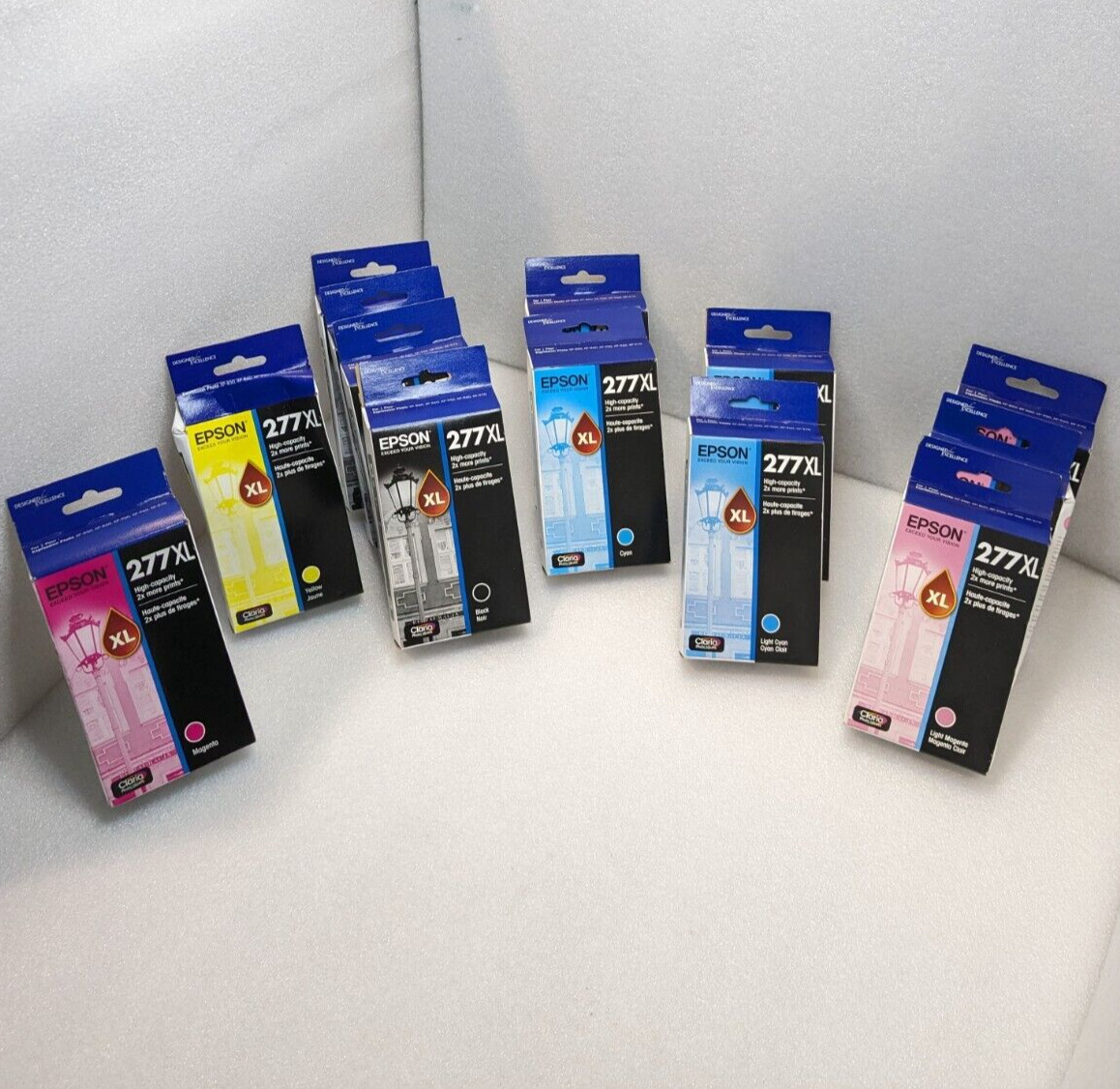 *Lot of 13* Brand New Genuine Epson 277XL Ink Cartridges┃6 Colors┃Exp 2024-2026┃