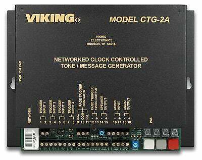 Viking Electronics CTG-2A Network Clock Controlled Tone Generator