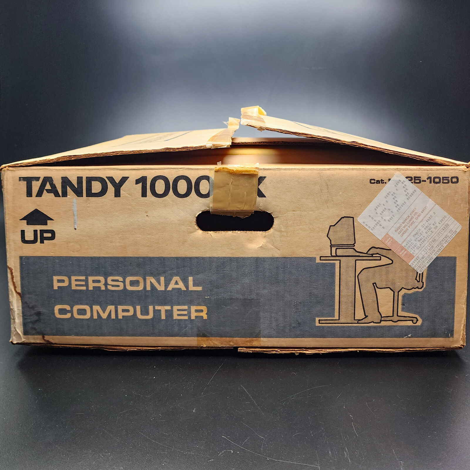 Vintage Radio Shack Tandy 1000 EX Model 25-1050 Personal Computer BOX ONLY📦🖥️