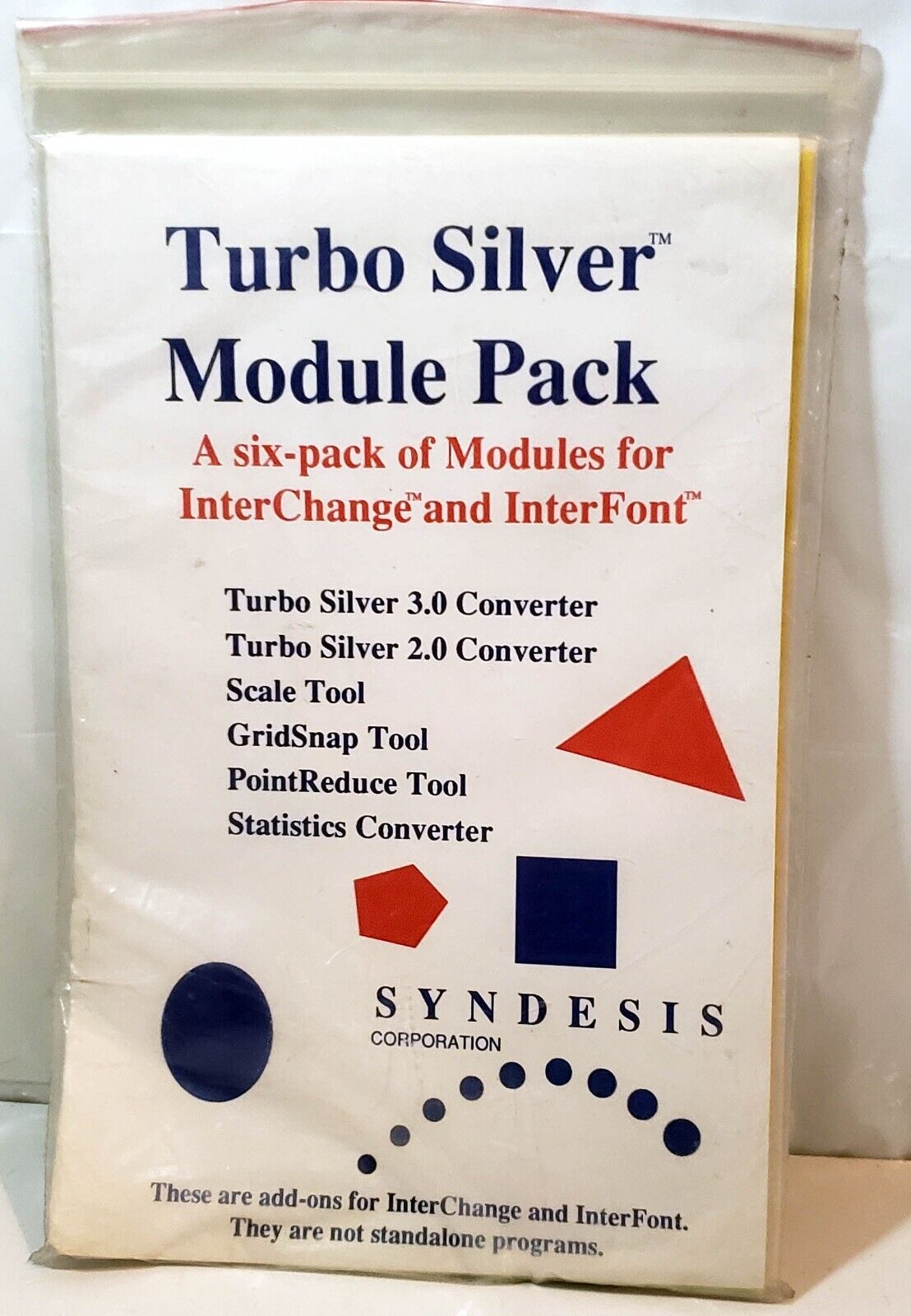 Amiga Turbo Silver Module  Pack.  Useful tools from Syndesis