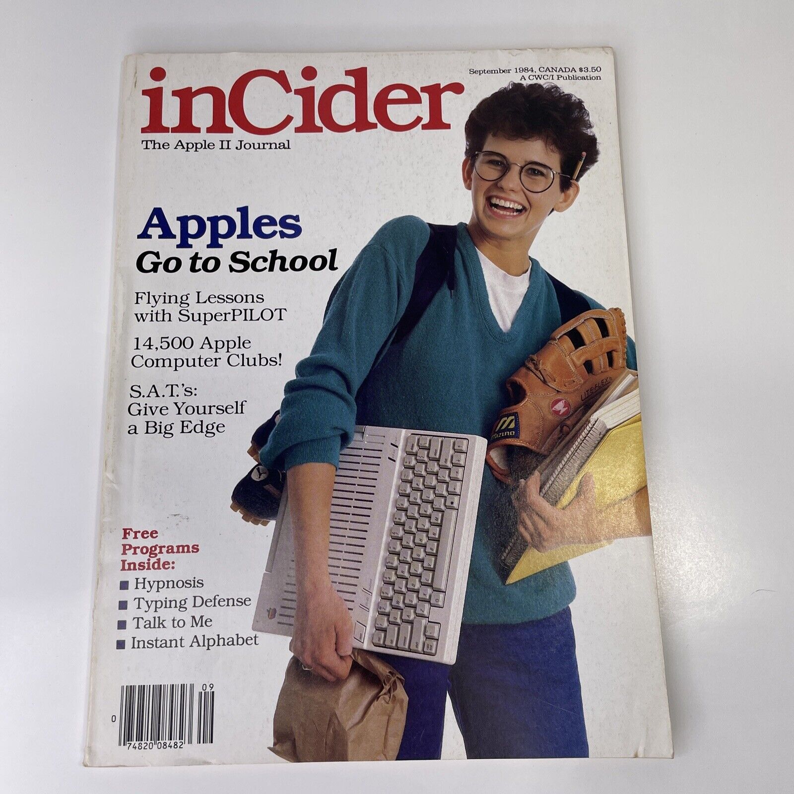 Sept 1984 Apple inCider Computer Magazine Apple Computer Magazine Canada Import