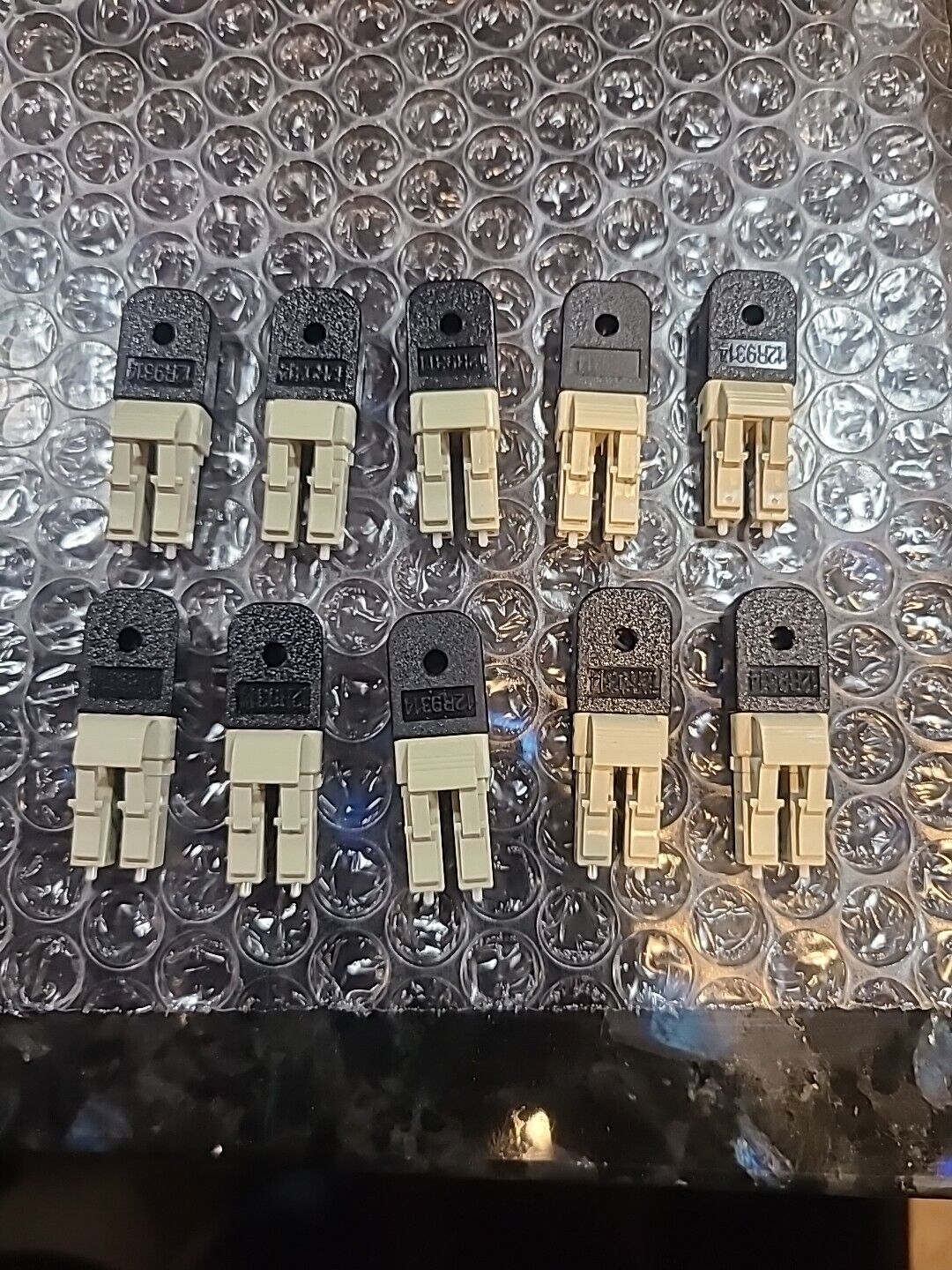 Set of 10 LC Loopback LC Fiber Optic Duplex Wrap Plug MM/SM
