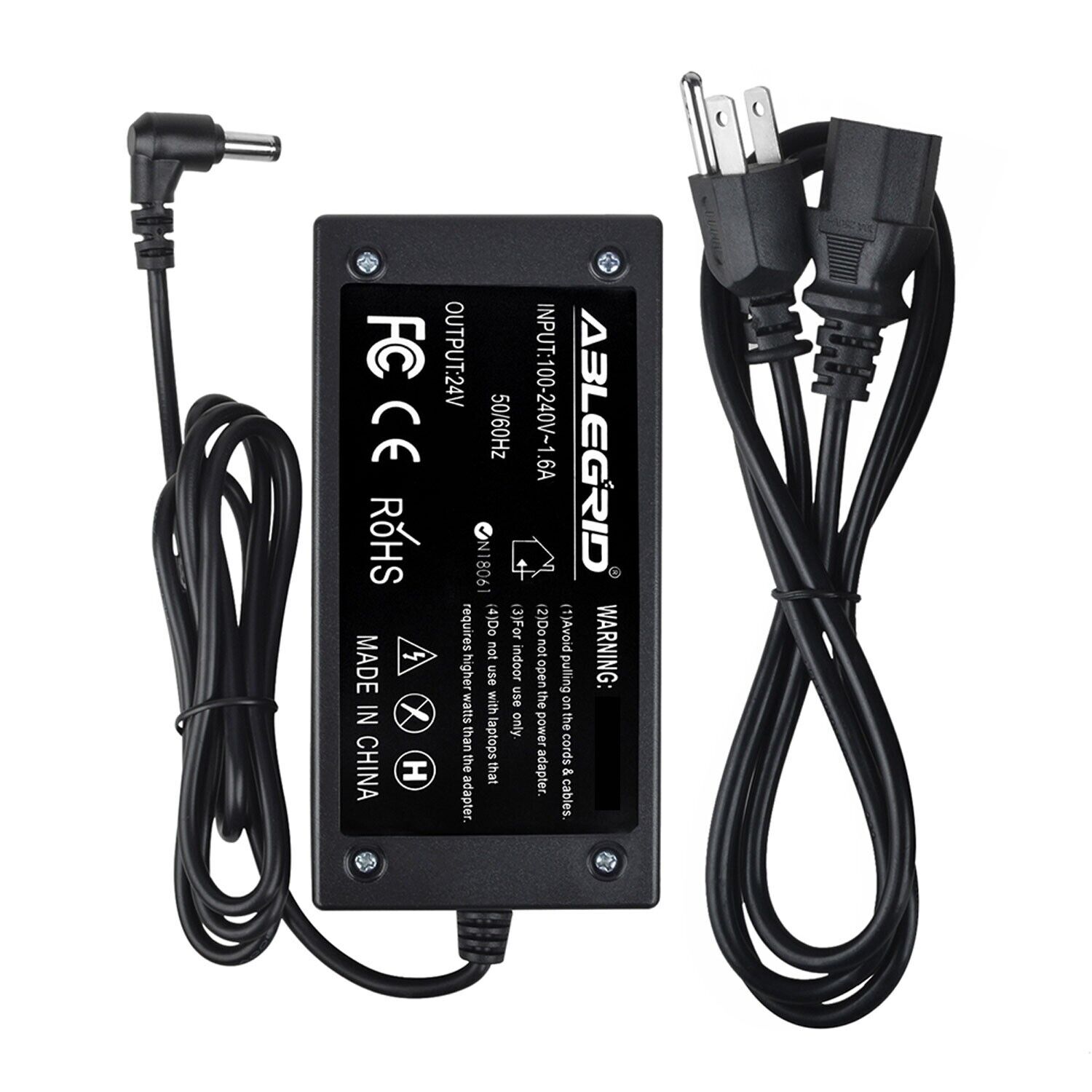 24V 4A AC Adapter Charger For ZEBRA FSP075-RAAM P1076001-003 Power Supply Cord
