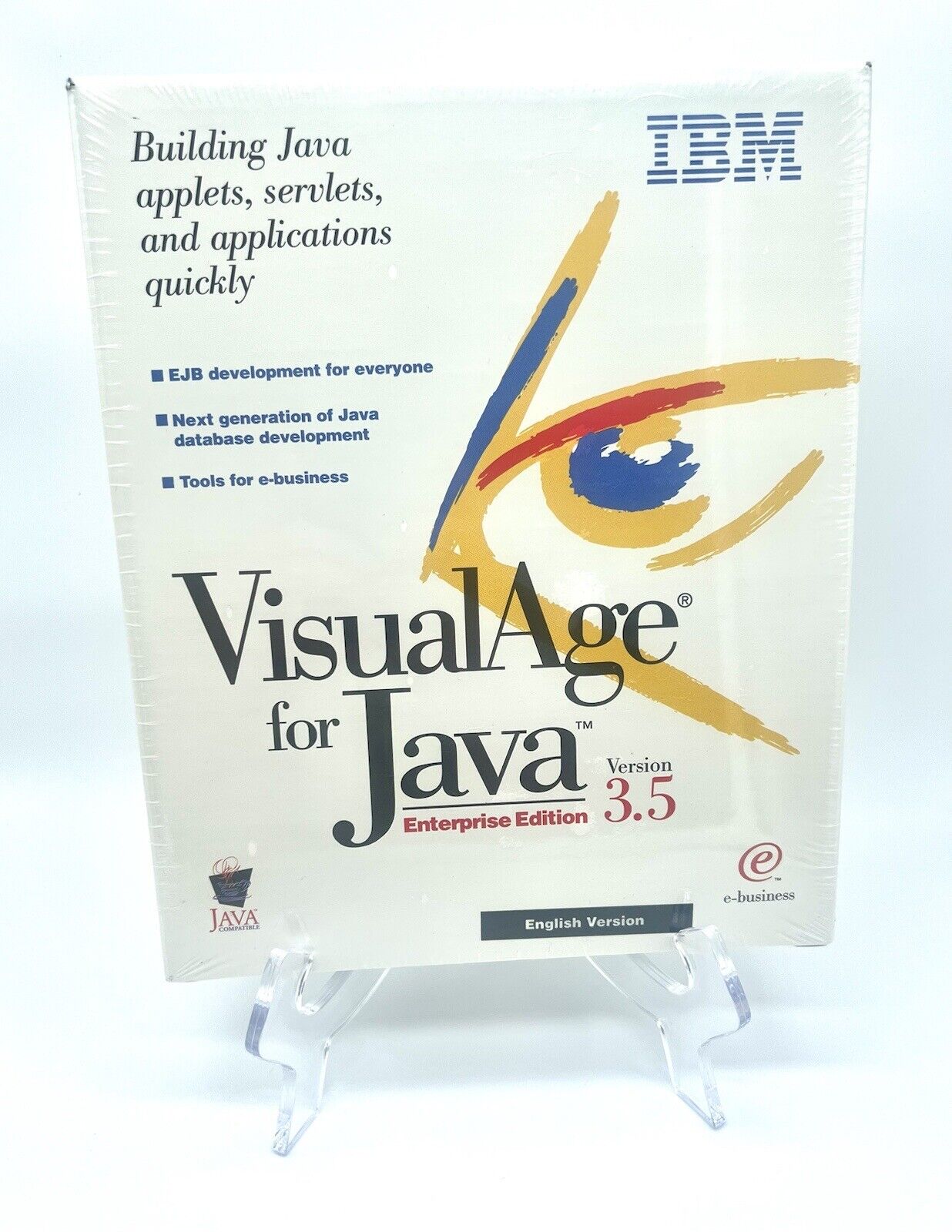 VisualAge for Java Enterprise Edition v3.5 IBM Software Windows New Sealed VTG