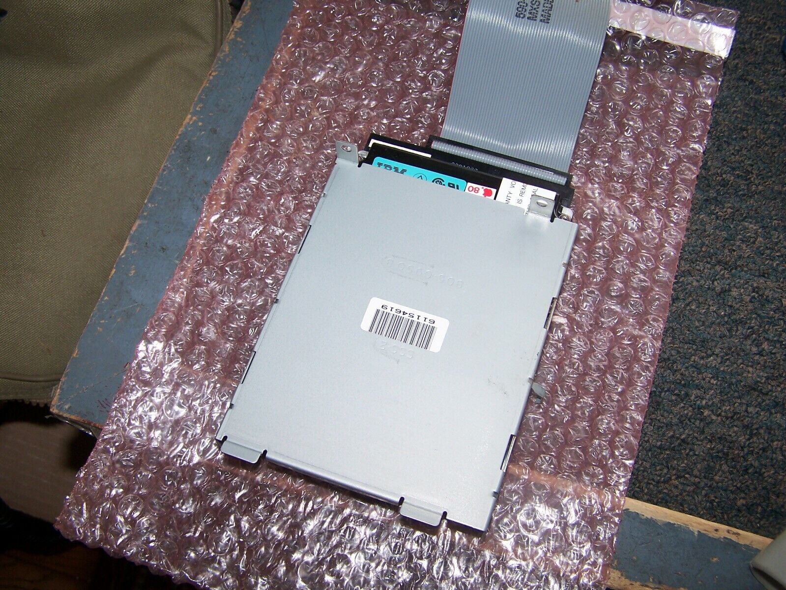 Apple Macintosh 80MB SCSI 1 Hard Drive with System 7.0.1 - Pulled from Classic