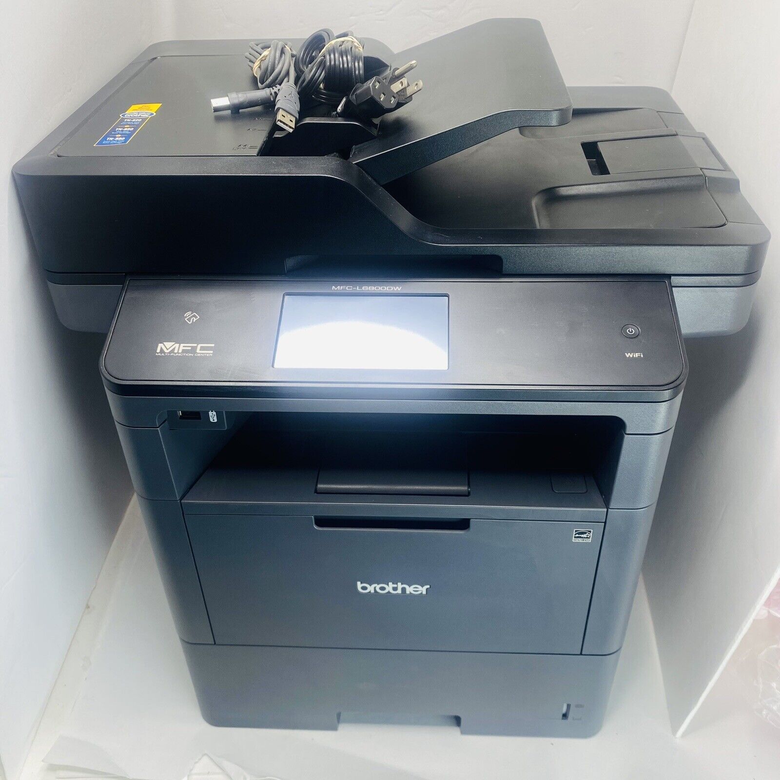 Brother MFC-L6800DW Laser Multifunction Printer Monochrome Only *READ*