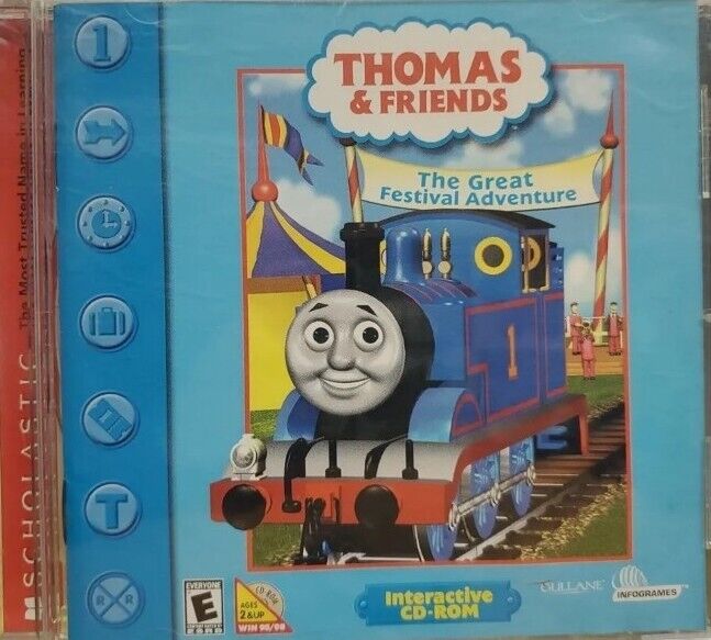 Thomas And Friends The GREAT Festival Adventure CD-Rom DISC and Case Computer
