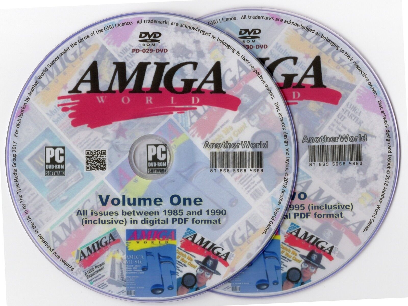 AMIGA WORLD Magazine Collection on Disk ALL ISSUES (A1200/A500/CD32 Games/Apps)