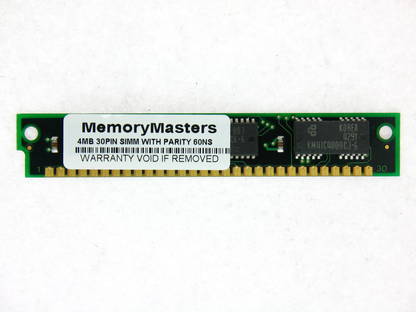4MB 30pin FAST PAGE FP FPM SIMM RAM MEMORY with parity 4x9 30-pin 60-ns