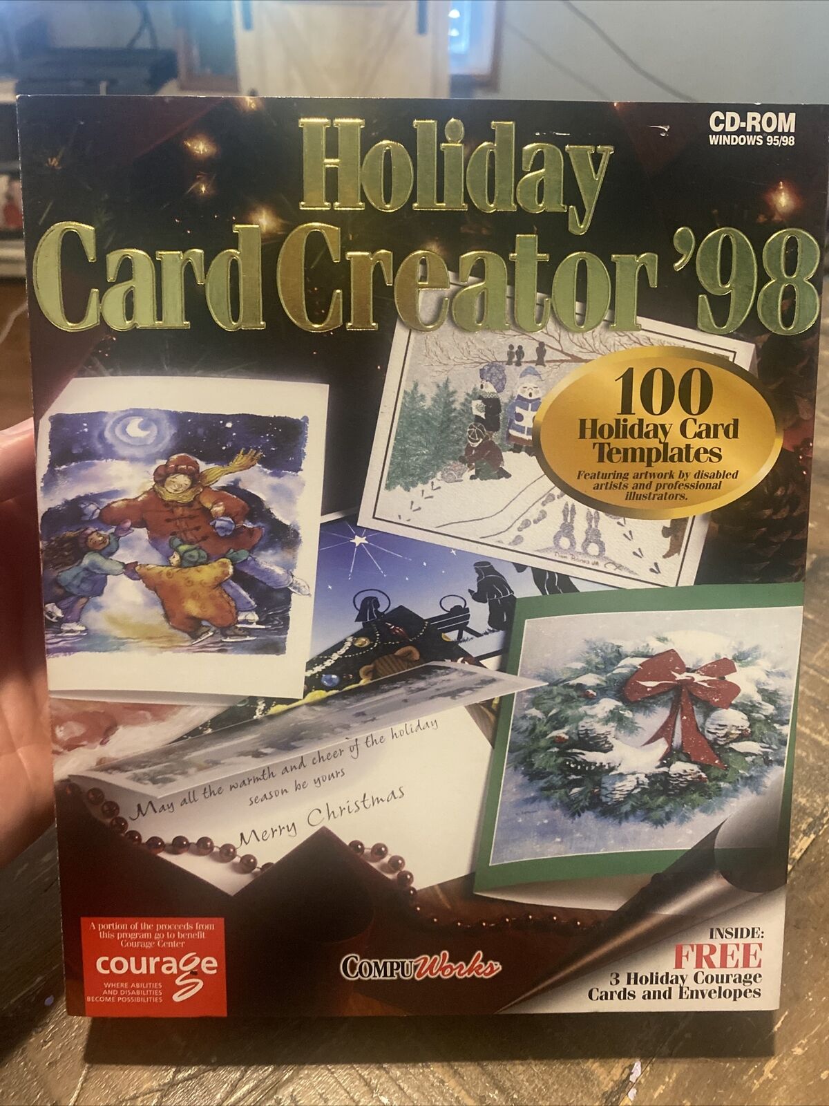 VTG Holiday Card Creator (1998)  by CompuWorks - Sealed New Old Stock