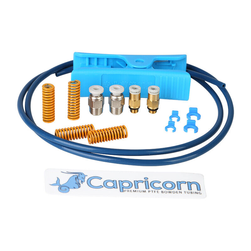 Creality Capricorn Bowden Tubing Upgrade 1M Capricorn PTFE Teflon Tube Connector
