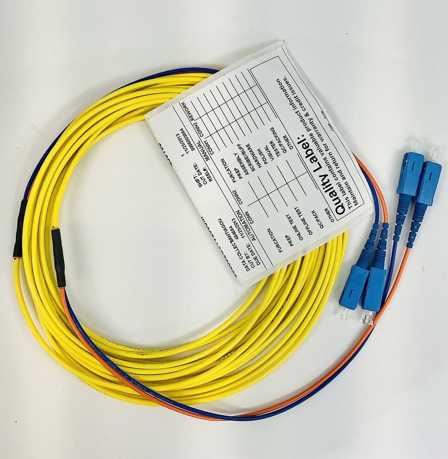 Corning Fiber Optic Cable Assembly 450190~Fiber Optic Performance Cleaning