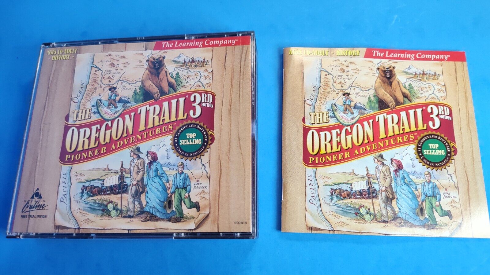 The Oregon Trail 3rd Edition: Pioneer Adventures Education Game 3CD Set w/Manual
