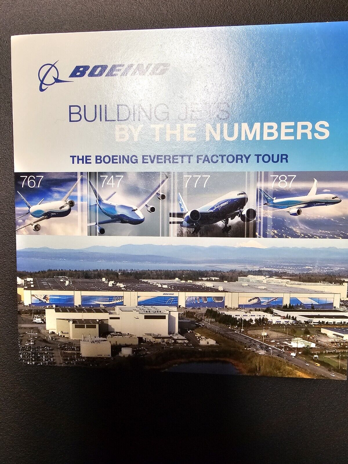 Vintage 2009 Building Jets By The Numbers: The Boeing Everett Factory Tour PC CD