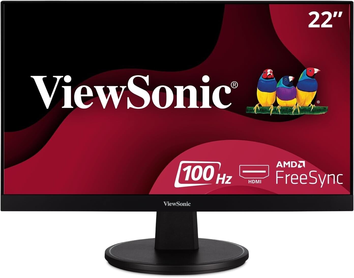 ViewSonic Full HD 1080p Monitor VA2247-MH 22\
