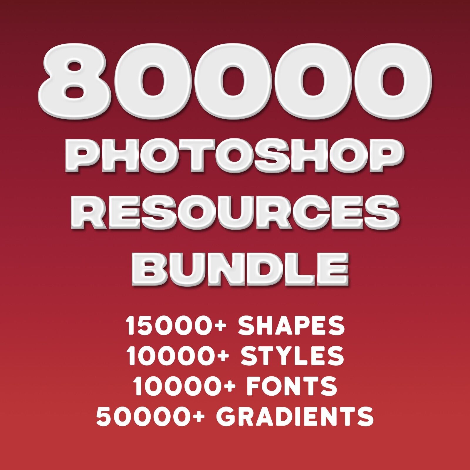 80000 Photoshop Resources Collection with past Delivery