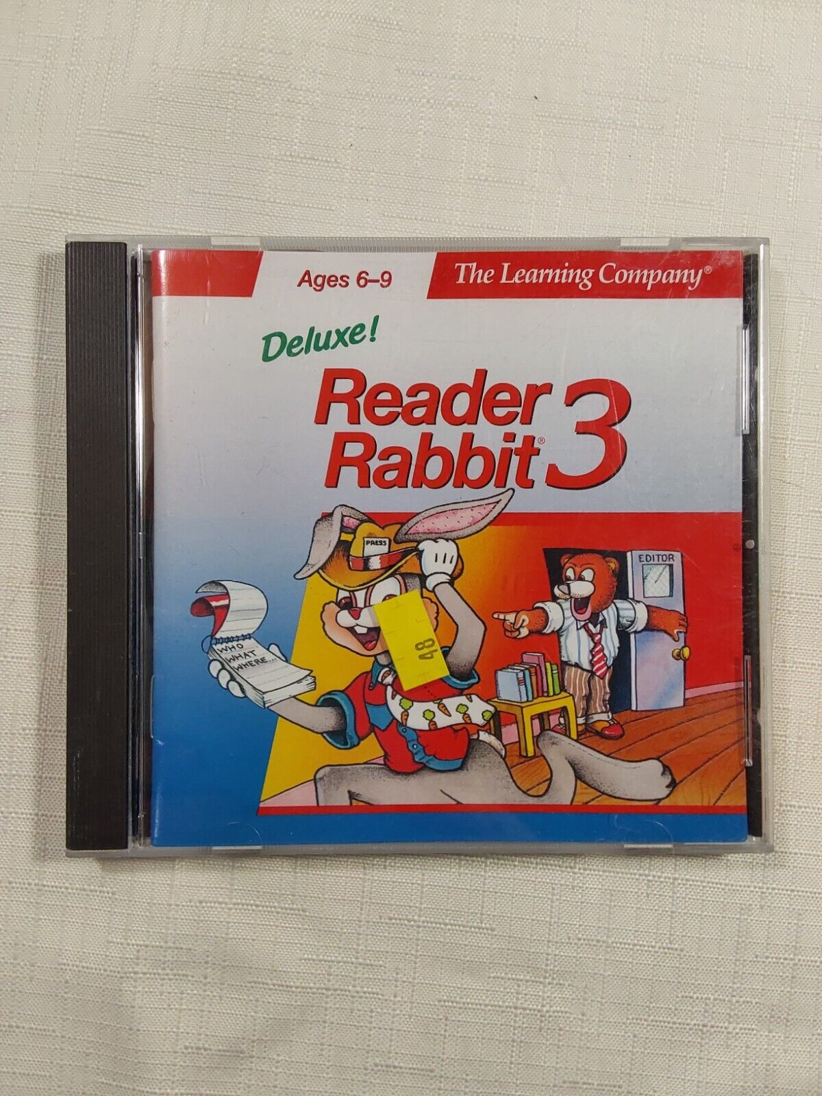 The Learning Company Reader Rabbit 3 Deluxe Ages 6-9 Music CD-ROM