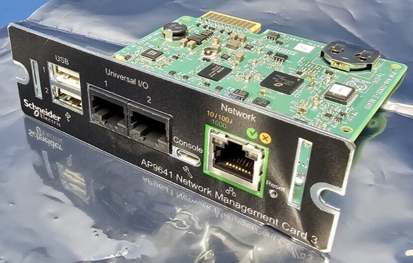 New Out of Box, APC AP9641 UPS Network Management Card 3.