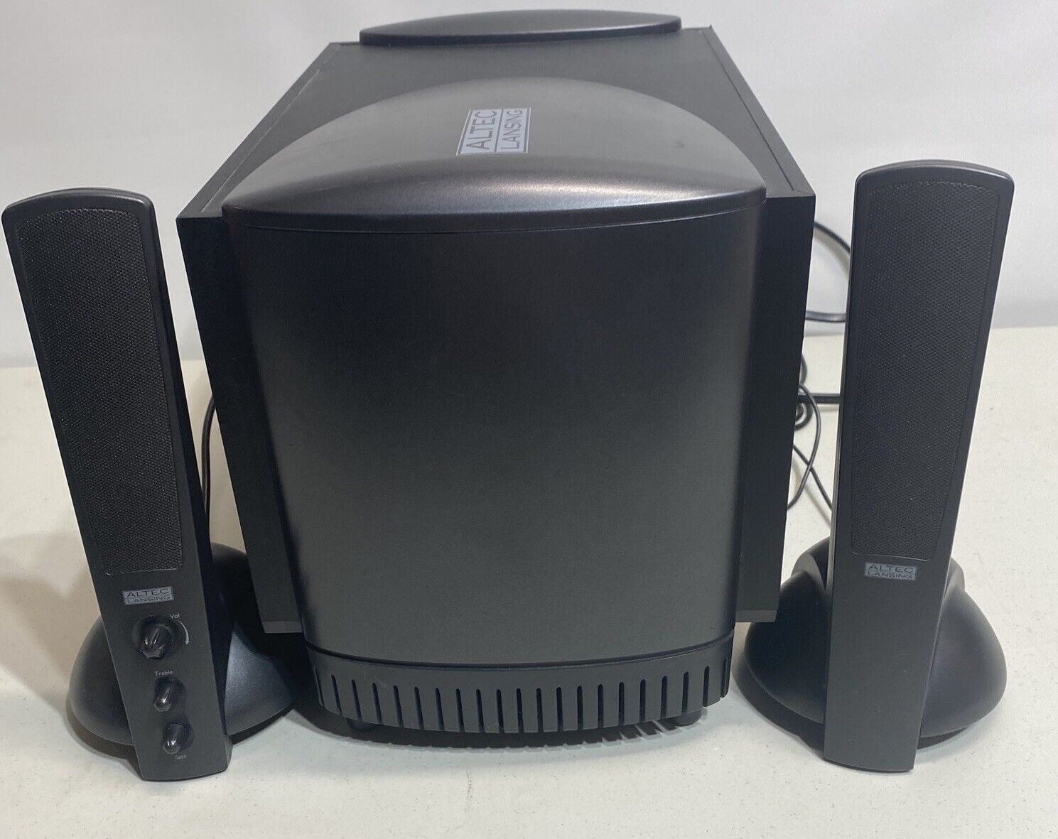 Altec Lansing ATP3 Multimedia Computer Speaker System W Power Subwoofer(Tested)