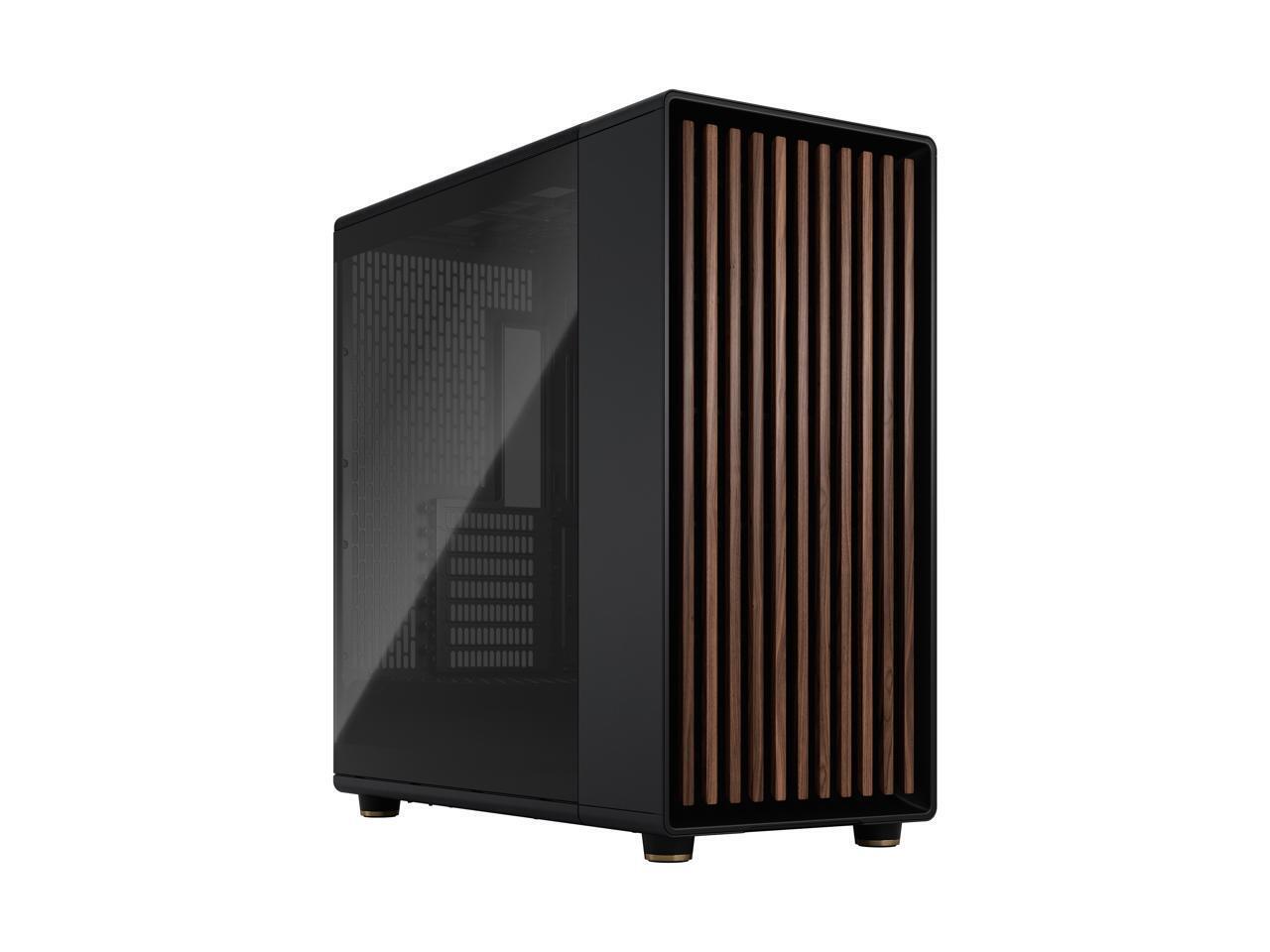 Fractal Design North XL ATX mATX Mid Tower PC Case - Charcoal Black Chassis with