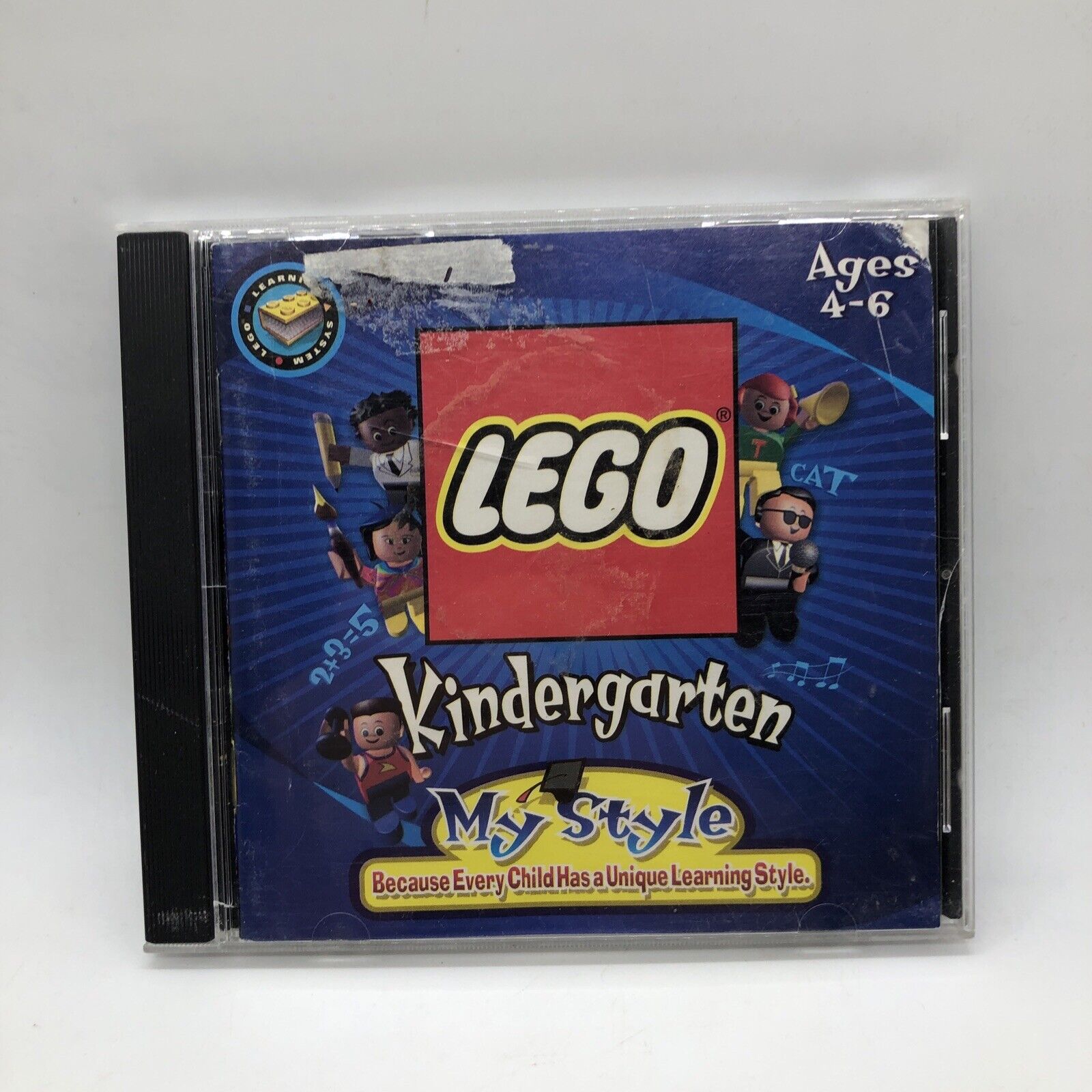 LEGO Kindergarten My Style Ages 4-6 CD ROM Learning Words, Sounds, Math, Etc