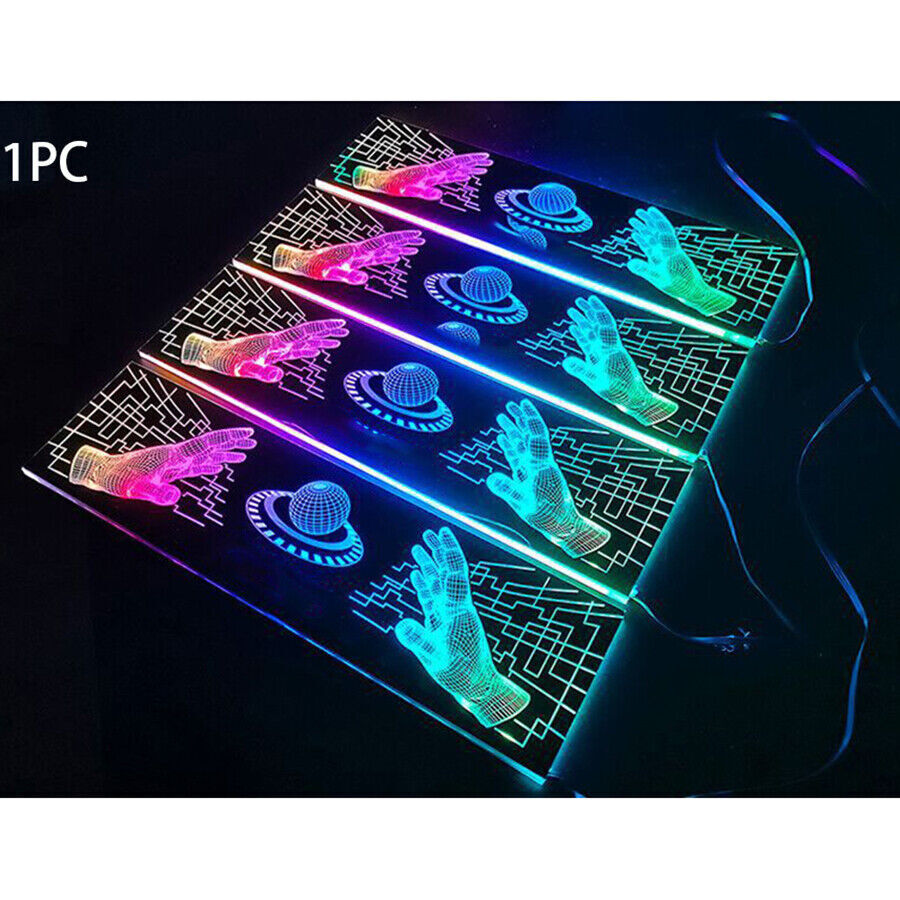 1Pc RGB Backplate For GPU Graphics Card& Gaming PC Case ARGB LED Light Aura SYNC