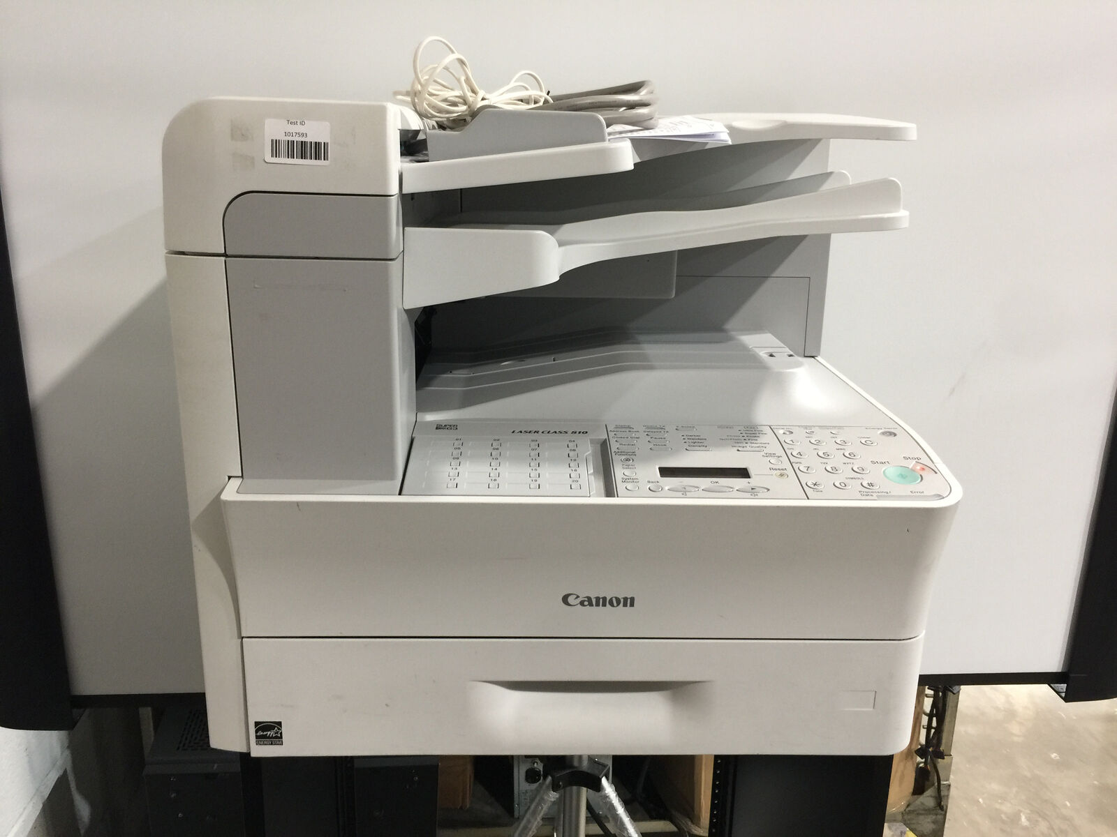 Canon Laser Class LC 810 Super G3 Fax Machine Printer, --TESTED AND RESET