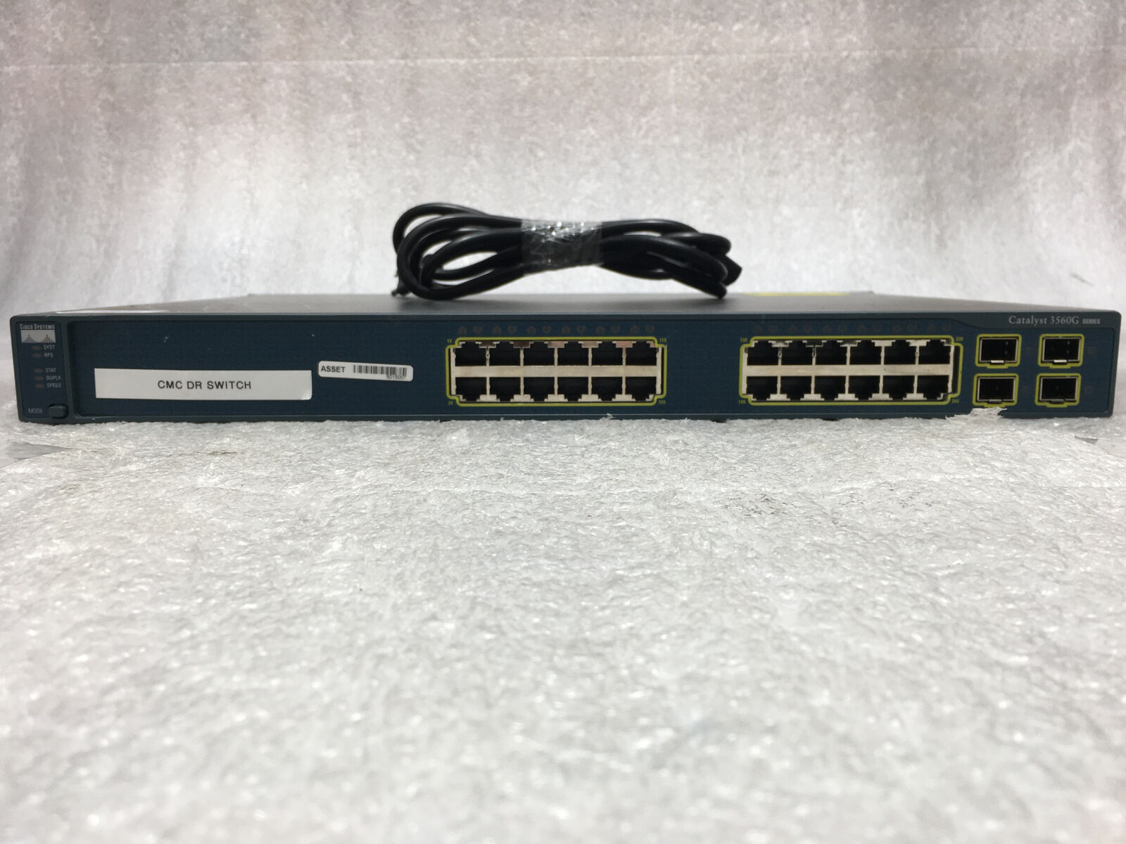 Cisco Catalyst WS-C3560G-24TS-E 24 Port Managed Gigabit Ethernet Switch w/ 4xSFP