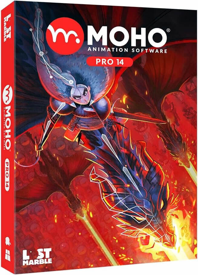 Moho Pro 14 - Professional Animation Software  Win/Mac - Retail Package